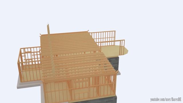 Revit & 3ds Max - building a timber framed detached house смотреть онлайн