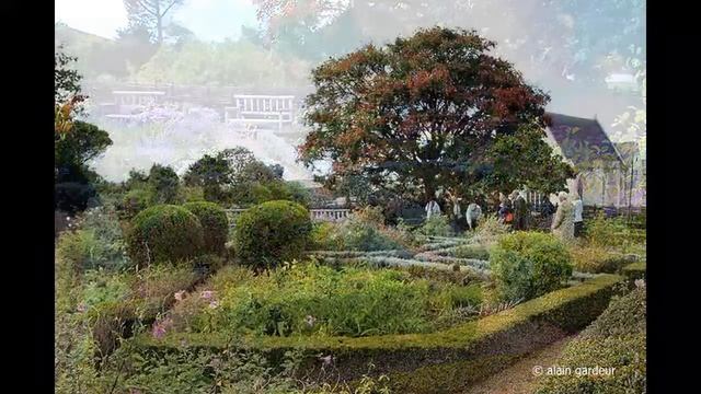 ® jardin du Château d'Angers смотреть онлайн