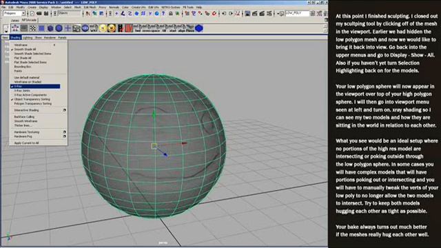 Basic Maya Normal Mapping смотреть онлайн