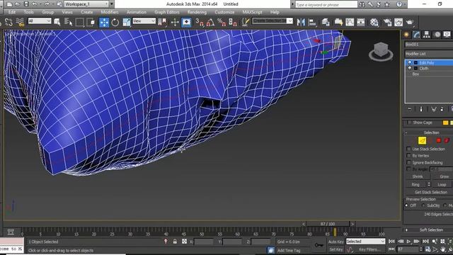 3ds max tutorial | pillow modeling | cloth modify смотреть онлайн