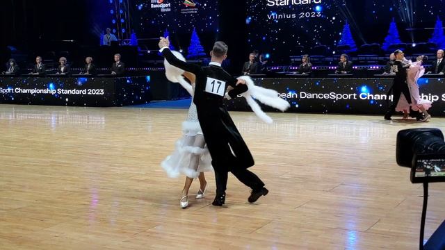 WDSF European Championship Standard 2023 | Final Foxtrot смотреть онлайн