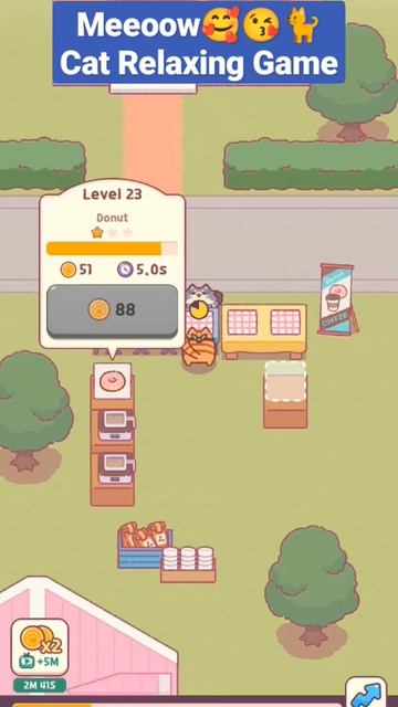 Cat 🐈 Snack Bar Game | Level 20-24 | Very Relaxing GamePlay 😘🥰❤️ смотреть онлайн