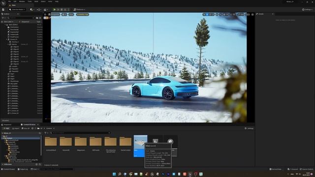 Porsche 3D animation | 3Ds Max | Unreal Engine 5 смотреть онлайн