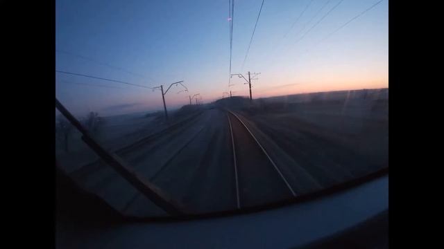 Сообщение Днепр-Чаплино)Электропоезд Эпл-2т! Глазами машиниста! смотреть онлайн