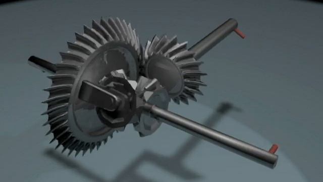 Differential animated in 3D Studio Max 2012 смотреть онлайн
