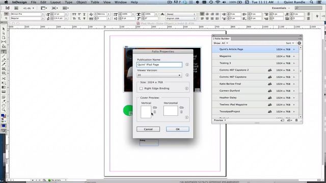 InDesign iPad Publish to the Cloud смотреть онлайн
