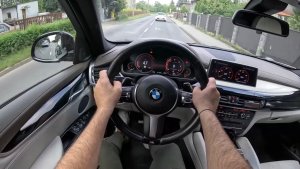 BMW X6 F16 [ M50D 381 л.с.] POV Test Drive
