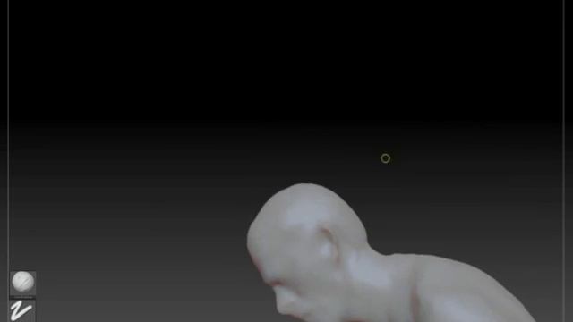Posed character sculpting timelapse in zBrush, using DynaMesh and Mannequin смотреть онлайн