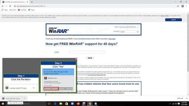 How To Download Winrar For Windows 7/8/10 ....TechnoMaster Ashmit смотреть онлайн