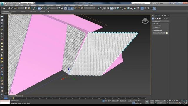 Learn 3ds max , vray : Modeling the villa : roof tiles смотреть онлайн
