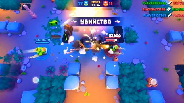 Tanks A Lot!-Realtime Multiplayer Battle Arena - funny, colorful and very dynamic multiplayer actio смотреть онлайн