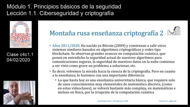 Class4crypt c4c1.1 Ciberseguridad y criptografía смотреть онлайн