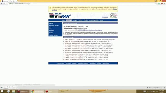 Como Descargar Winrar | Gratis | Facil | 2015 | Pagina Oficial смотреть онлайн