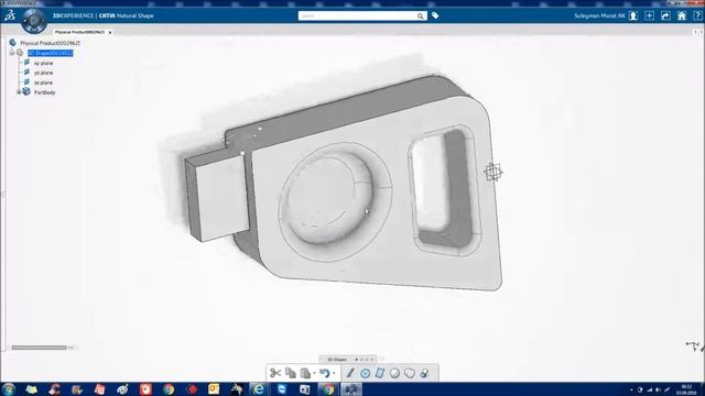 Synchronous Modelling in Catia v6 смотреть онлайн