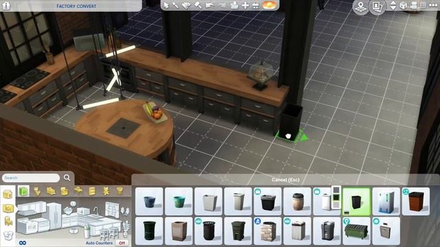 Industrial Factory (house convert) Sims 4 speed build смотреть онлайн