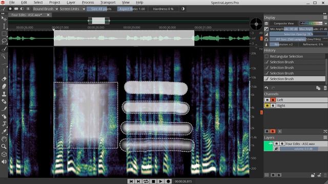 Advanced Selection Engine in SpectraLayers Pro | New Revolutionary Sound Editor смотреть онлайн