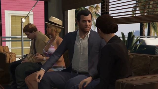 The De Santa Family Therapy Session | GTA V смотреть онлайн