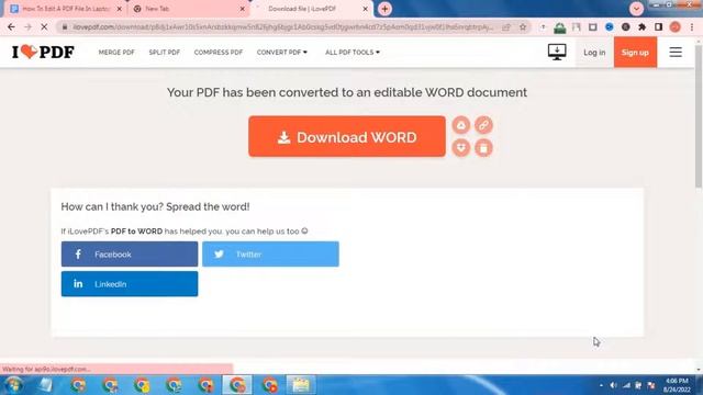 How To Convert PDF To Word | How To Convert PDF File To Word