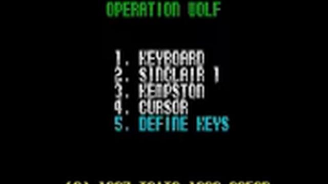 Operation Wolf Spectrum 128 title music смотреть онлайн