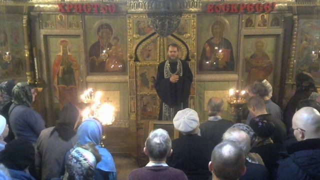 Слово на Великом повечерии в Среду 1-й седмицы Великого поста. 05.03.2025 г. смотреть онлайн