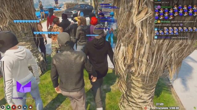Summit1g Gathers for Blue622 Birthday Memorial with NoPixel Community! | GTA 5 RP смотреть онлайн