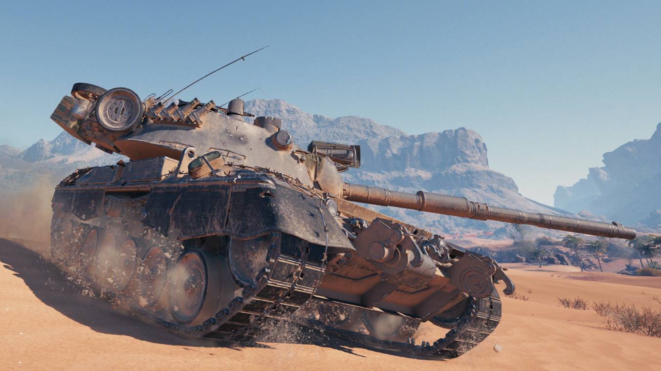 Leopard 1 - Карта Песчаная река. смотреть онлайн