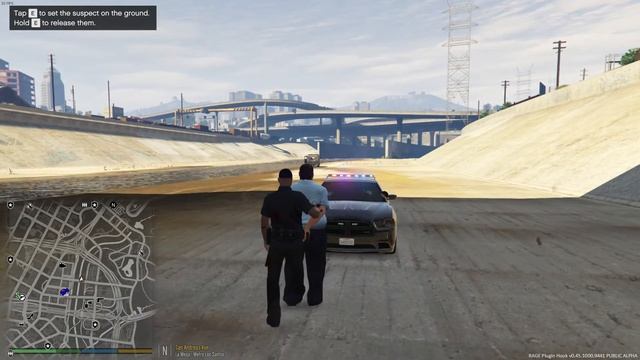 GTA V LSPDFR LOS SANTOS BACK PATROLLING смотреть онлайн