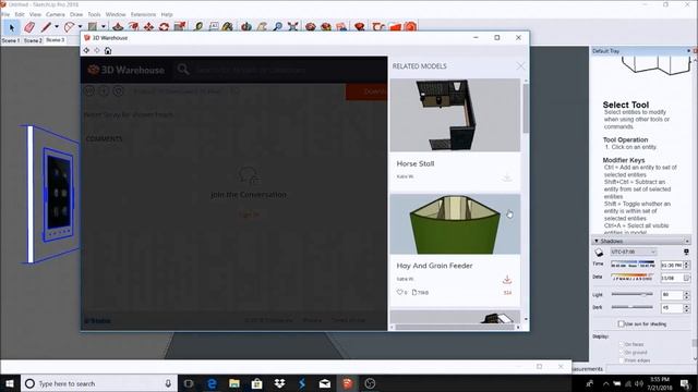 Thea Render 2 0 + SketchUp Pro 2018 Shower #gates3designs смотреть онлайн