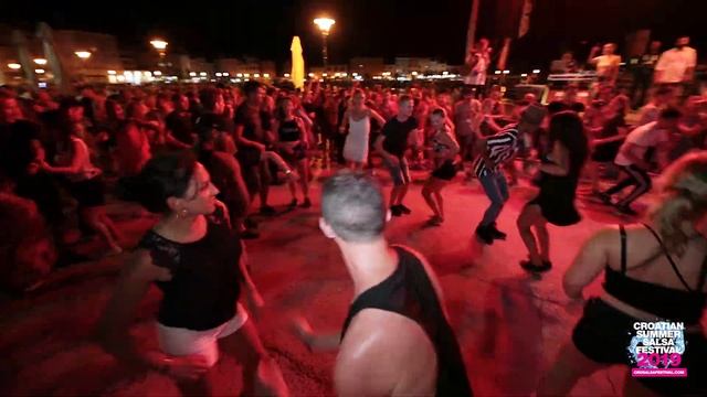 Rueda de casino social in Rovinj @Croatian Summer Salsa Festival 2019 смотреть онлайн