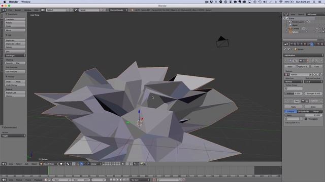 Blender Tutorial: Abstract Explosion смотреть онлайн