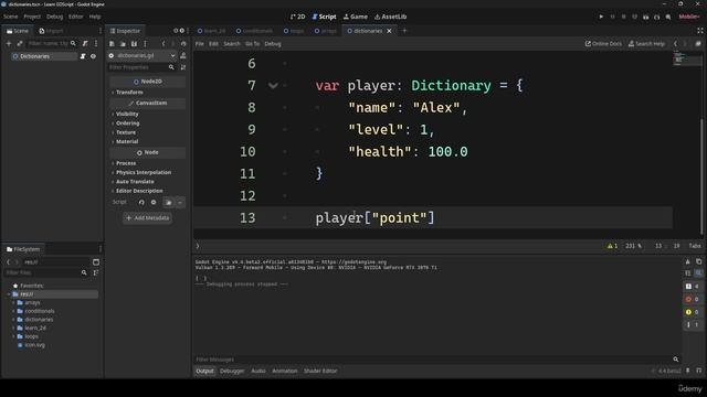 33 -Working with Dictionaries смотреть онлайн