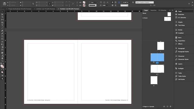 InDesign Parent Pages Page Numbering смотреть онлайн