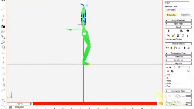 Walk Cycle Tuto in 3DS Max Part 01 смотреть онлайн
