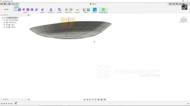 Design TEA Spoon using FREE FORM | Fusion 360 Tutorial [2021] | ItsmadeEZy смотреть онлайн