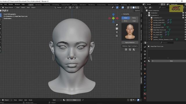 Humanify Blender Tutorial : Create Photorealistic Skin in Blender | One-Click Skin Shader смотреть онлайн