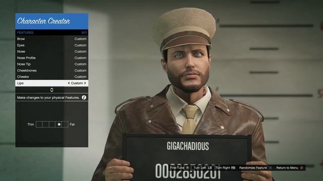 GigaChad Character Tutorial | GTA Character Creator смотреть онлайн