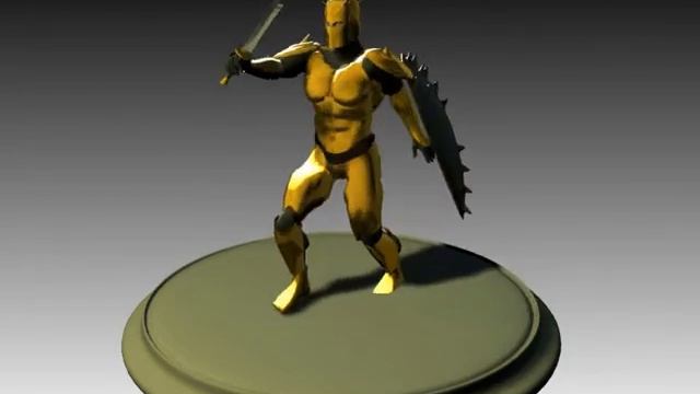 3DS Max Warrior Turnaround смотреть онлайн