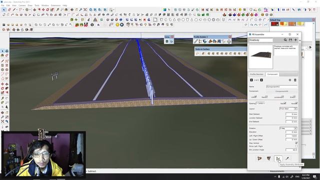 How To Build Road on Contour by Using Plugin Profile Builder 2 in Sketchup 2021 смотреть онлайн