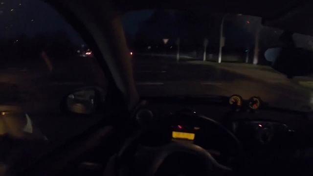 SMART 451 CABRIO POV NIGHT CITY DRIVE MANNHEIM | DriveMaTe смотреть онлайн