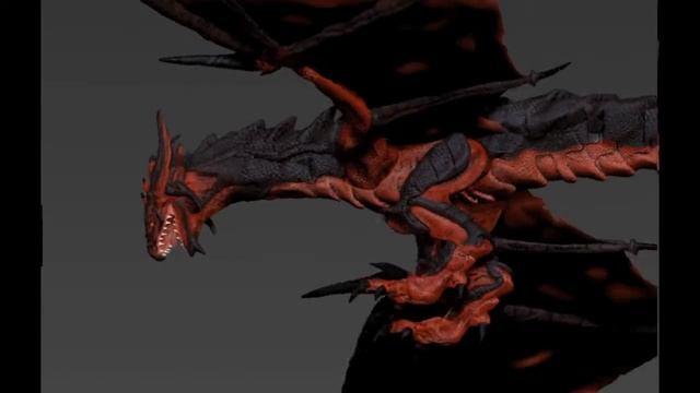 ZBrush - Complete Dragon Turnaround смотреть онлайн