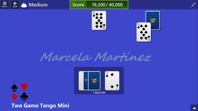 Two Game Tango Mini Game #6 | May 11, 2021 Event | TriPeaks Medium смотреть онлайн
