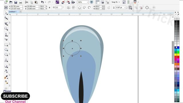 Daisy Flower Cartoon Drawing I CorelDraw Tutorial I Cartoon Drawing смотреть онлайн