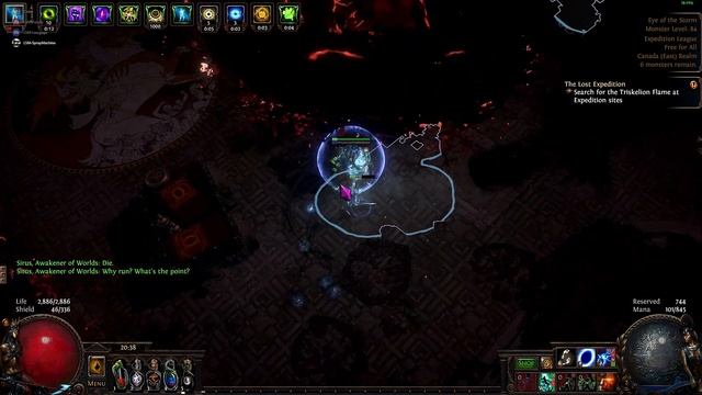 Sirus A9 vs Raider Lightning Strike (POE 3.15 ) смотреть онлайн