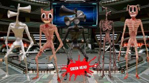 SIREN HEAD. Сиреноголовый все виды. Сиреноголовый Тревора Хендерсона #2.