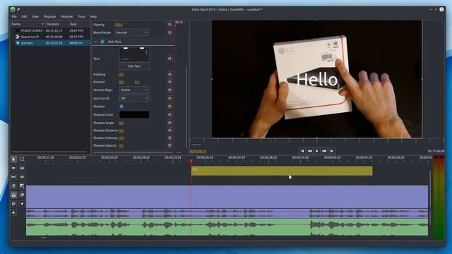 Olive Video Editor