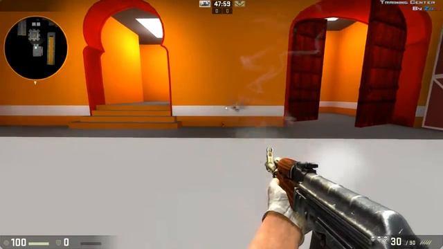 CS:GO [Урок 1] - как же стрелять с AK-47? смотреть онлайн