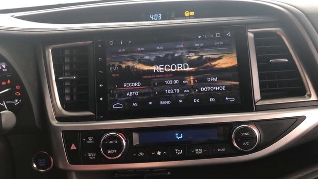 Установка и демонтаж магнитолы MegaZvuk AD-1024 Toyota Highlander III (2014+) на Android 6.0.1 смотреть онлайн