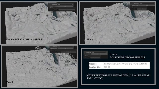 Blender 3.3 | FLIP | Liquid Simulation Comparison смотреть онлайн