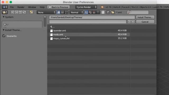 How to Install/Customise Themes in Blender смотреть онлайн