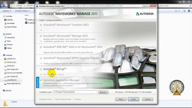 How to install Revit and Navis works (2018 NIOB National Workshop) смотреть онлайн